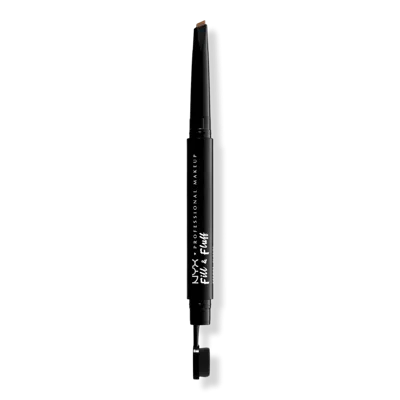Nyx Professional Makeup Fill & Fluff Eyebrow Pencil Pomade - Taupe In Brown