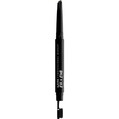 Nyx Professional Makeup Fill & Fluff Eyebrow Pomade Pencil In Ash Brown