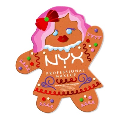 Nyx Professional Makeup Holiday Gingerbaddie Eyeshadow Palette