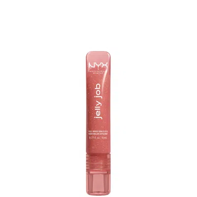 Nyx Professional Makeup Jelly Job, Full-bodied Shine Gloss, Lip-smoothing Shine (various Shades) - Honey It's Jelly