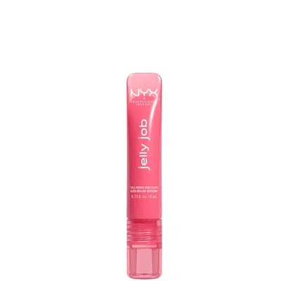 Nyx Professional Makeup Jelly Job, Full-bodied Shine Gloss, Lip-smoothing Shine (various Shades) - Jelly Blushin'