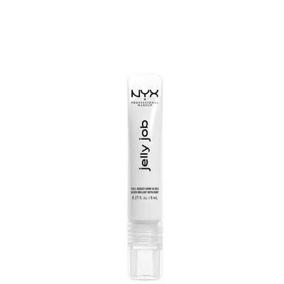 Nyx Professional Makeup Jelly Job, Full-bodied Shine Gloss, Lip-smoothing Shine (various Shades) - Just Jelly