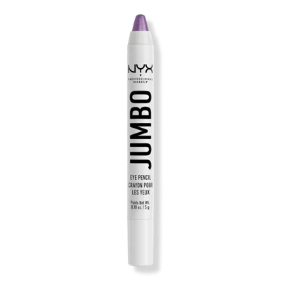 Nyx Professional Makeup Jumbo Eye Pencil All-in-one Eyeshadow Eyeliner Crayon - Eggplant In Purple