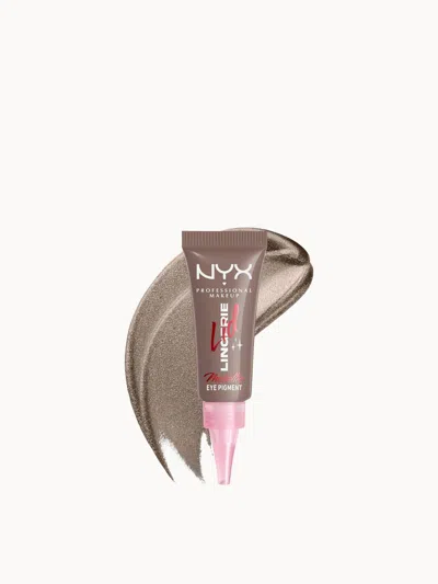 Nyx Professional Makeup Lid Lingerie Cream Eye Pigment 6ml (various Shades) - Granite Grind