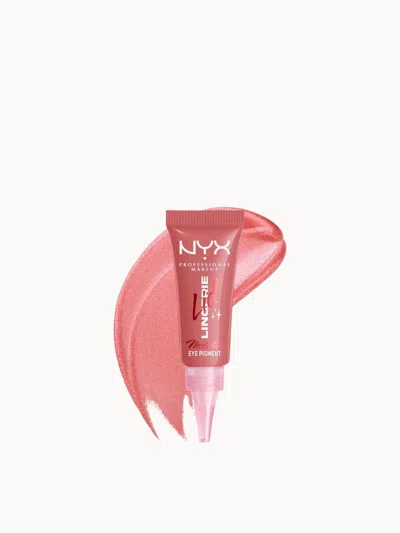 Nyx Professional Makeup Lid Lingerie Cream Eye Pigment 6ml (various Shades) - Risky Rosé
