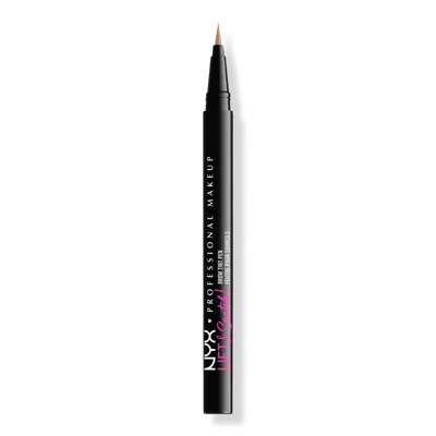 Nyx Professional Makeup Lift & Snatch Brow Tint Pen Waterproof Eyebrow Pen - Taupe In Brown