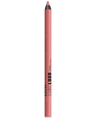 Nyx Professional Makeup Line Loud Lip Pencil In Born To Hustle