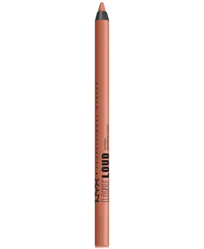 Nyx Professional Makeup Line Loud Lip Pencil In Daring Damsel