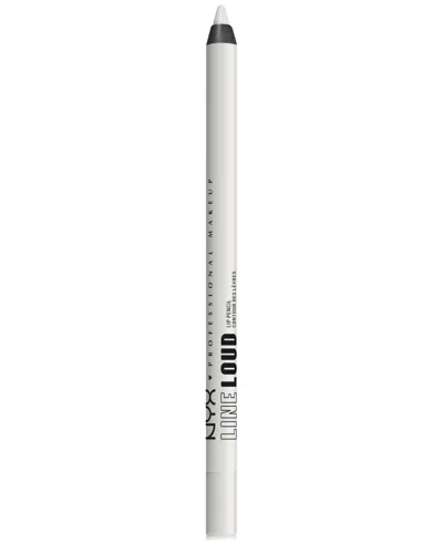 Nyx Professional Makeup Line Loud Lip Pencil In Gimme Drama