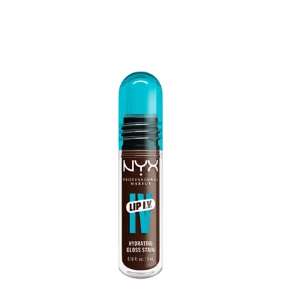 Nyx Professional Makeup Lip Iv Hydrating Gloss Stain (various Shades) -  Espresso Soak
