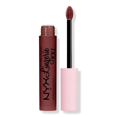 Nyx Professional Makeup Lip Lingerie Xxl Long-lasting Matte Liquid Lipstick - Deep Mesh