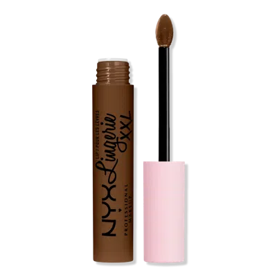 Nyx Professional Makeup Lip Lingerie Xxl Long-lasting Matte Liquid Lipstick - Goin' Desnuda