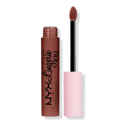 Nyx Professional Makeup Lip Lingerie Xxl Long-lasting Matte Liquid Lipstick - Low Cut