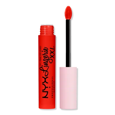 Nyx Professional Makeup Lip Lingerie Xxl Long-lasting Matte Liquid Lipstick - On Fuego