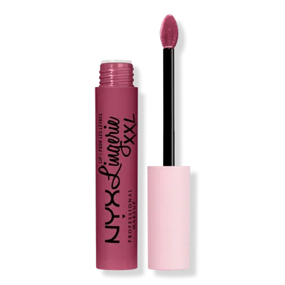 Nyx Professional Makeup Lip Lingerie Xxl Long-lasting Matte Liquid Lipstick - Peek Show