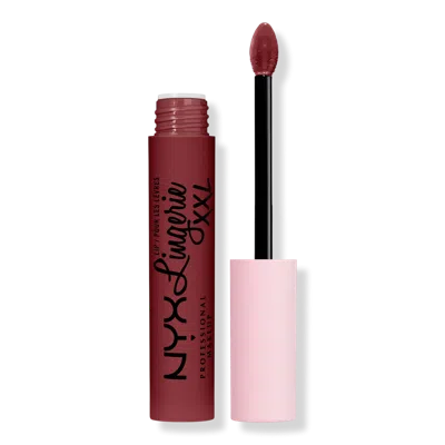Nyx Professional Makeup Lip Lingerie Xxl Long-lasting Matte Liquid Lipstick - Strip N Tease
