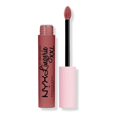 Nyx Professional Makeup Lip Lingerie Xxl Long-lasting Matte Liquid Lipstick - Strip'd Down