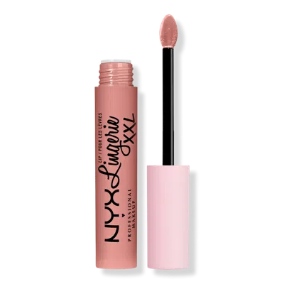 Nyx Professional Makeup Lip Lingerie Xxl Long-lasting Matte Liquid Lipstick - Undressed