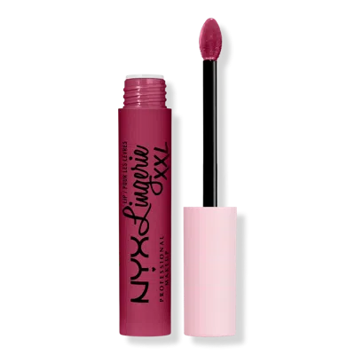 Nyx Professional Makeup Lip Lingerie Xxl Long-lasting Matte Liquid Lipstick - Xxtended