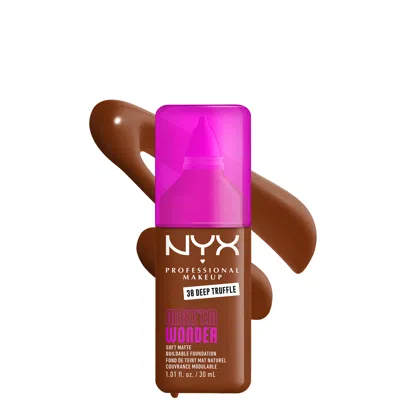 Nyx Professional Makeup Make 'em Wonder, 24h Soft Matte Foundation (various Shades) - Deep Truffle