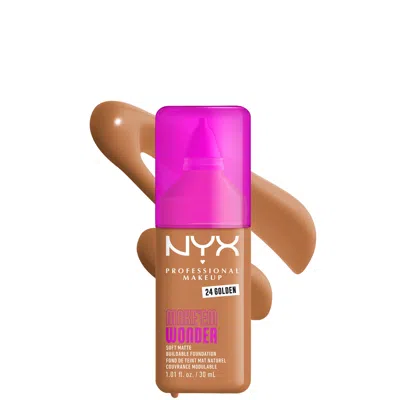 Nyx Professional Makeup Make 'em Wonder, 24h Soft Matte Foundation (various Shades) - Golden