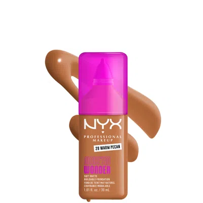 Nyx Professional Makeup Make 'em Wonder, 24h Soft Matte Foundation (various Shades) - Warm Pecan