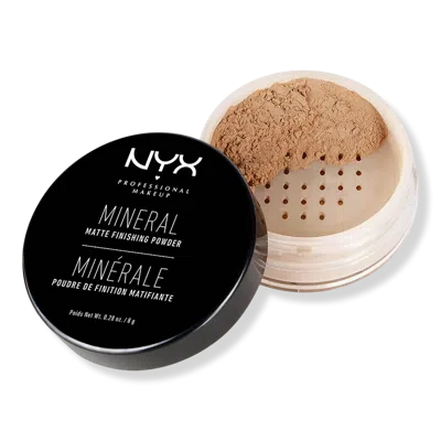 Nyx Professional Makeup Mineral Matte Loose Finishing Powder - Medium/dark