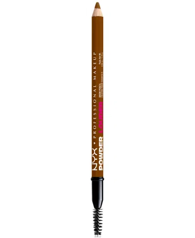Nyx Professional Makeup Powder Louder Brow Pencil In Auburn