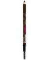 Nyx Professional Makeup Powder Louder Brow Pencil In Deep Brown