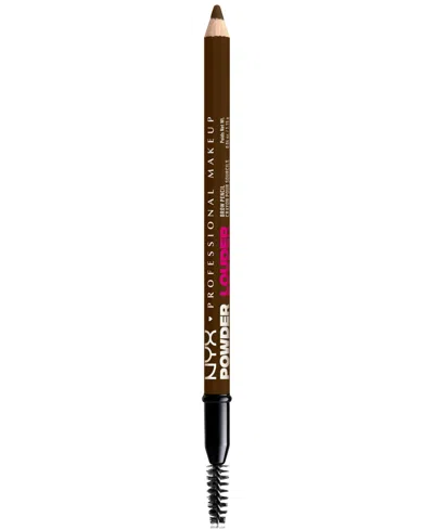 Nyx Professional Makeup Powder Louder Brow Pencil In Espresso
