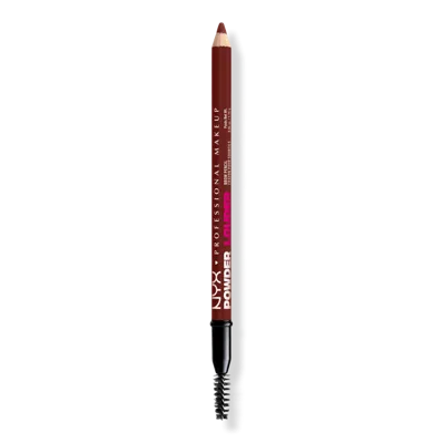 Nyx Professional Makeup Powder Louder Brow Powder Pencil - Black Cherry In Burgundy