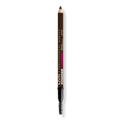 Nyx Professional Makeup Powder Louder Brow Powder Pencil - Deep Brown