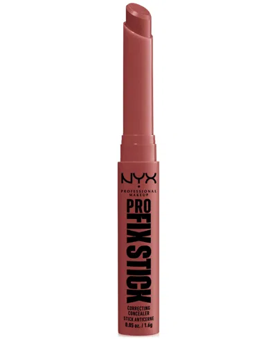 Nyx Professional Makeup Pro Fix Stick Correcting Concealer, 0.05 Oz. In Brick Red