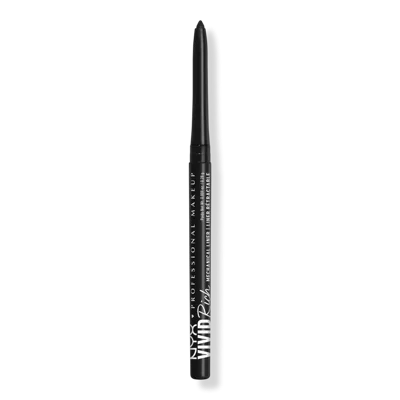 Nyx Professional Makeup Retractable Vivid Rich Mechanical Eyeliner Pencil - Always Onyx