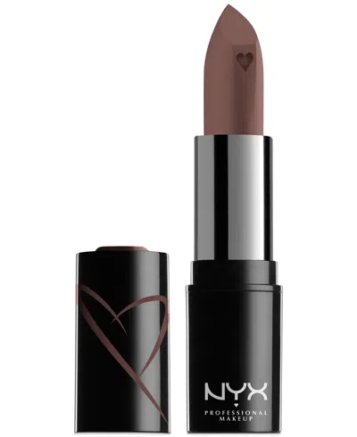 Nyx Professional Makeup Shout Loud Satin Lipstick In 1999 (taupe)