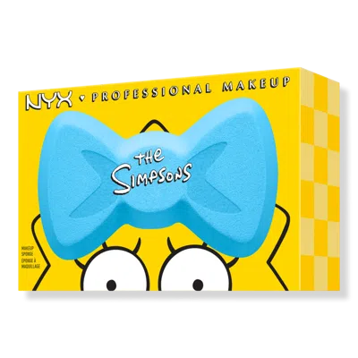 Nyx Professional Makeup Simpsons Colab Maggie Bow Makeup Sponge In Blue
