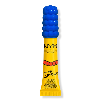Nyx Professional Makeup Simpsons Collab Marge Mega Glue 2-in-1 Brow & Hair Styler In Yellow