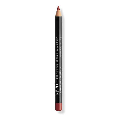 Nyx Professional Makeup Slim Lip Pencil Creamy Long-lasting Lip Liner - Auburn In Brown