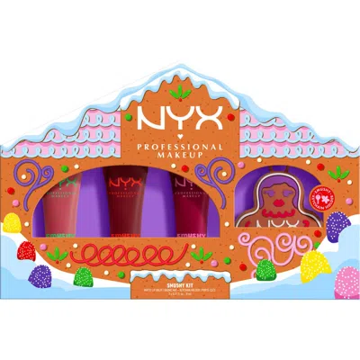 Nyx Professional Makeup Smushy 3-piece Matte Lip Balm Kit In Red