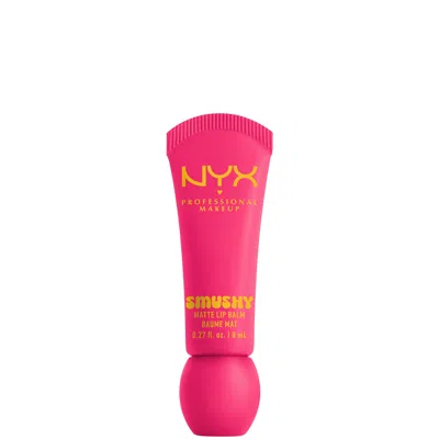 Nyx Professional Makeup Smushy, Matte Lip Balm, Soft Diffused Colour, Matte Finish - Sweet Smack