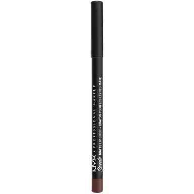 Nyx Professional Makeup Suede Matte Lip Liner (various Shades) - Cold Brew