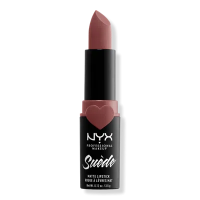 Nyx Professional Makeup Suede Matte Lipstick Lightweight Vegan Lipstick - Brunch Me
