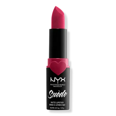 Nyx Professional Makeup Suede Matte Lipstick Lightweight Vegan Lipstick - Cherry Skies