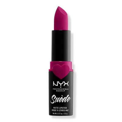 Nyx Professional Makeup Suede Matte Lipstick Lightweight Vegan Lipstick - Clinger