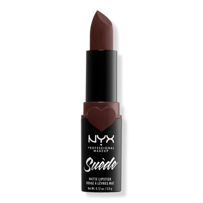 Nyx Professional Makeup Suede Matte Lipstick Lightweight Vegan Lipstick - Cold Brew
