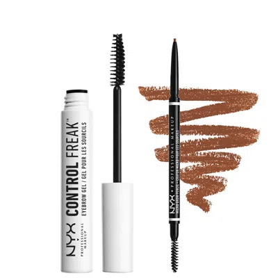 Nyx Professional Makeup Tame And Define Brow Duo (various Shades) - Auburn