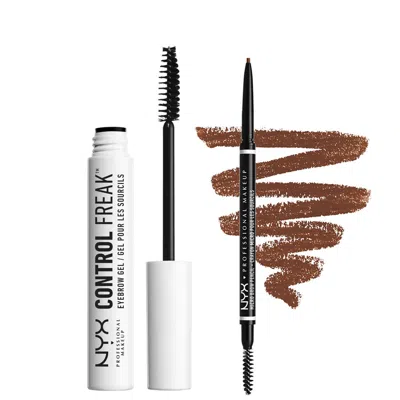 Nyx Professional Makeup Tame And Define Brow Duo (various Shades) - Chocolate