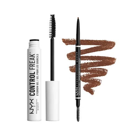 Nyx Professional Makeup Tame And Define Brow Duo (various Shades) - Espresso In White