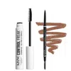Nyx Professional Makeup Tame And Define Brow Duo (various Shades) - Taupe In Taupe