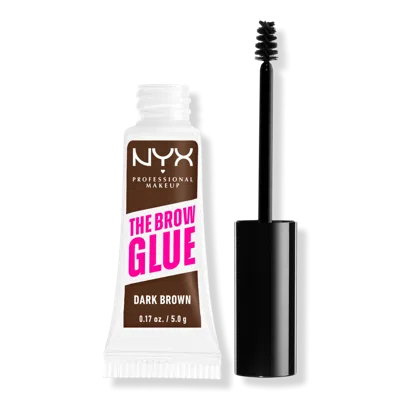 Nyx Professional Makeup The Brow Glue Laminating Setting Gel - Dark Brown